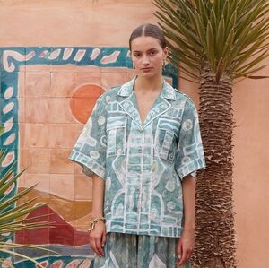 ALEMAIS samira relaxed shirt US 2